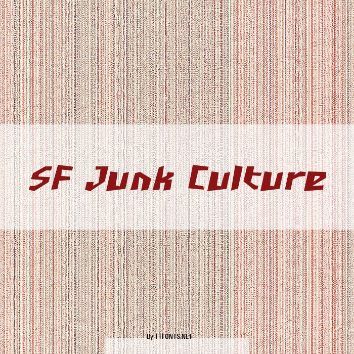 SF Junk Culture example